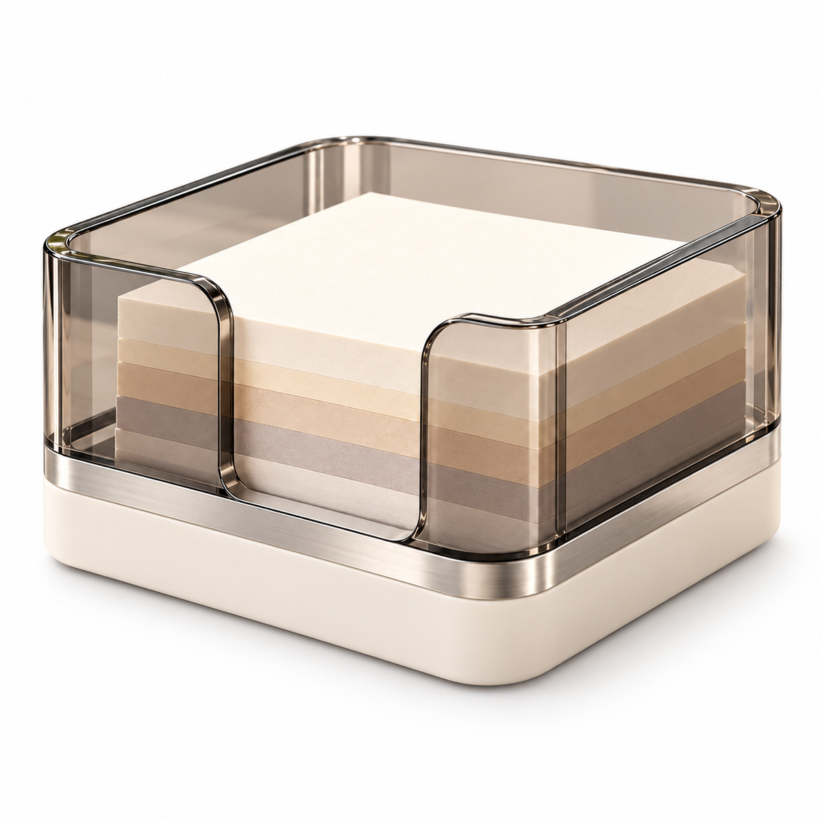Livalwell® Smoked Acrylic Sticky Note Holder