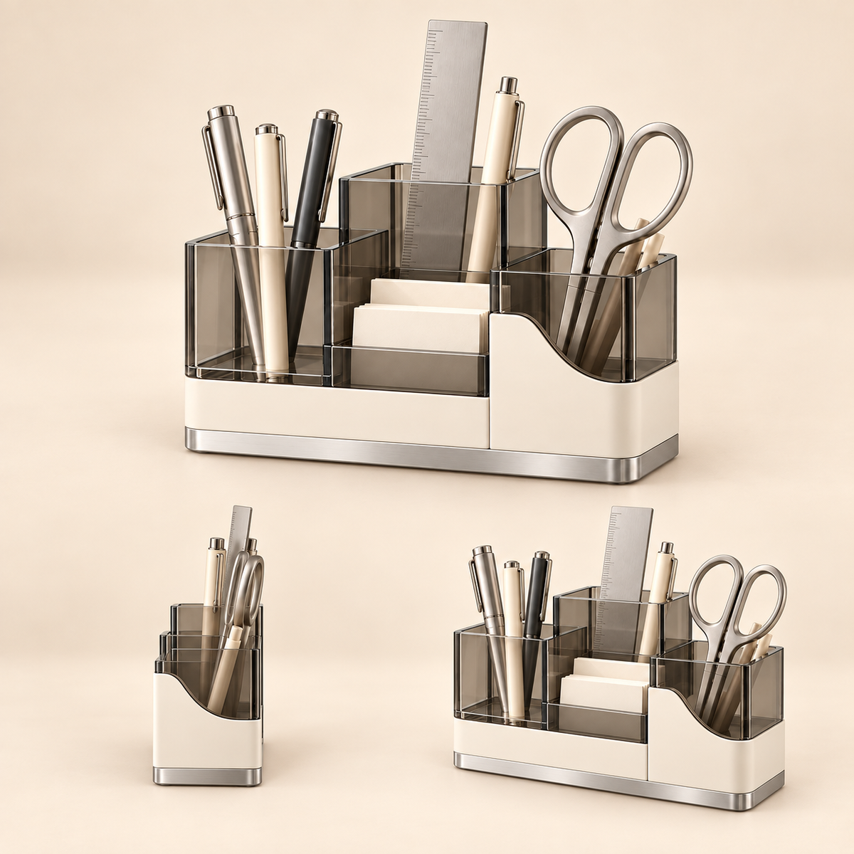 Livalwell® Multi-Compartment Desk Organizer